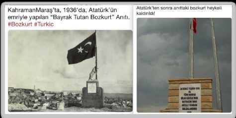 KENT MEYDANINA BOZKURT D�K�LS�N...